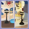 Miniature Items Furniture Family Toy Dollhouse Livingroom Bathroom Kitchen Classroom Set Pretend Creative Ideas Kids Toy Gift 6