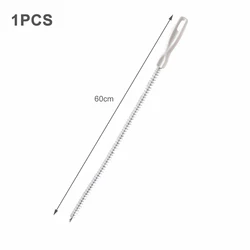 Flexible Pipe Dredging and Drain Cleaning Brush Tool (1PCS 60cm)