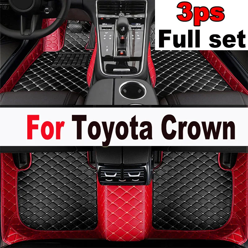 

Car Mats Floor For Toyota Crown Royal Saloon S200 2008 2009 2010 2011 Waterproof Floor Mats Car Interior Parts Car Accessories