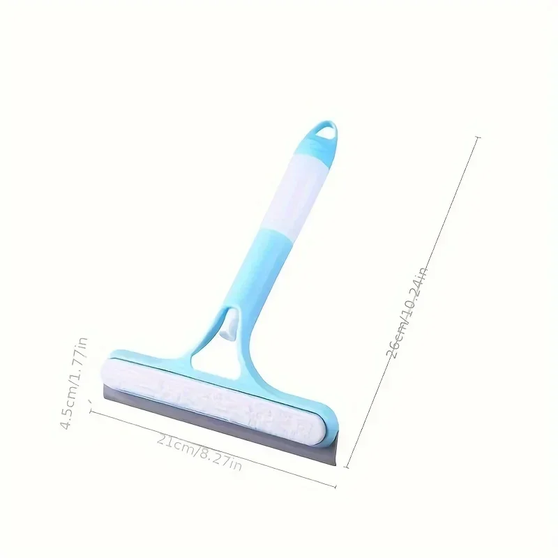 3 in 1 Glass Wiper with Scraper and Sprayer Without Battery, Use Without Electricity-Suitable for Cleaning car windshield