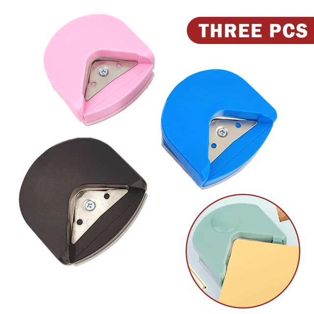 Mini Rounders Paper Puncher Scrapbooking R4 Sharp Corner Trimming Card  Photo Cutter Supplies Cortador De Papel Corner Trimmer