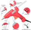 20W Mini Hot Glue Gun EU & US,  Fast Heating Melt Glue Gun For Kid Crafts School DIY Arts Home Quick Repairs Use 7mm Glue Sticks 2