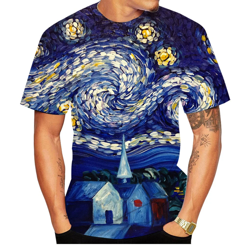 Floral 3D Print Short Sleeve T Shirt