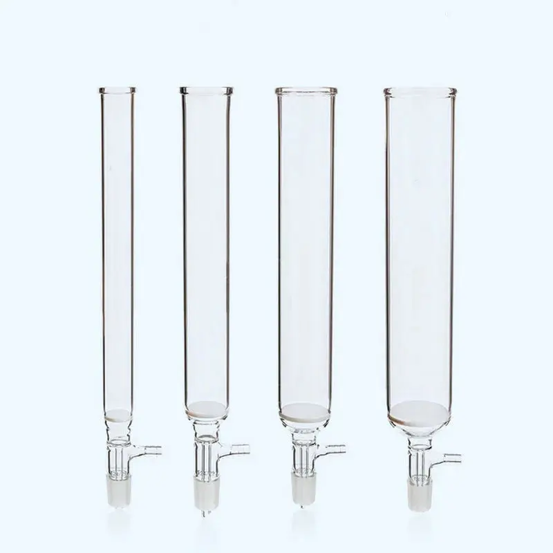 Colonna Cromatografia In Vetro Borosilicato Stonylab - 300mm, Con Rubinetto PTFE E Disco Frittato