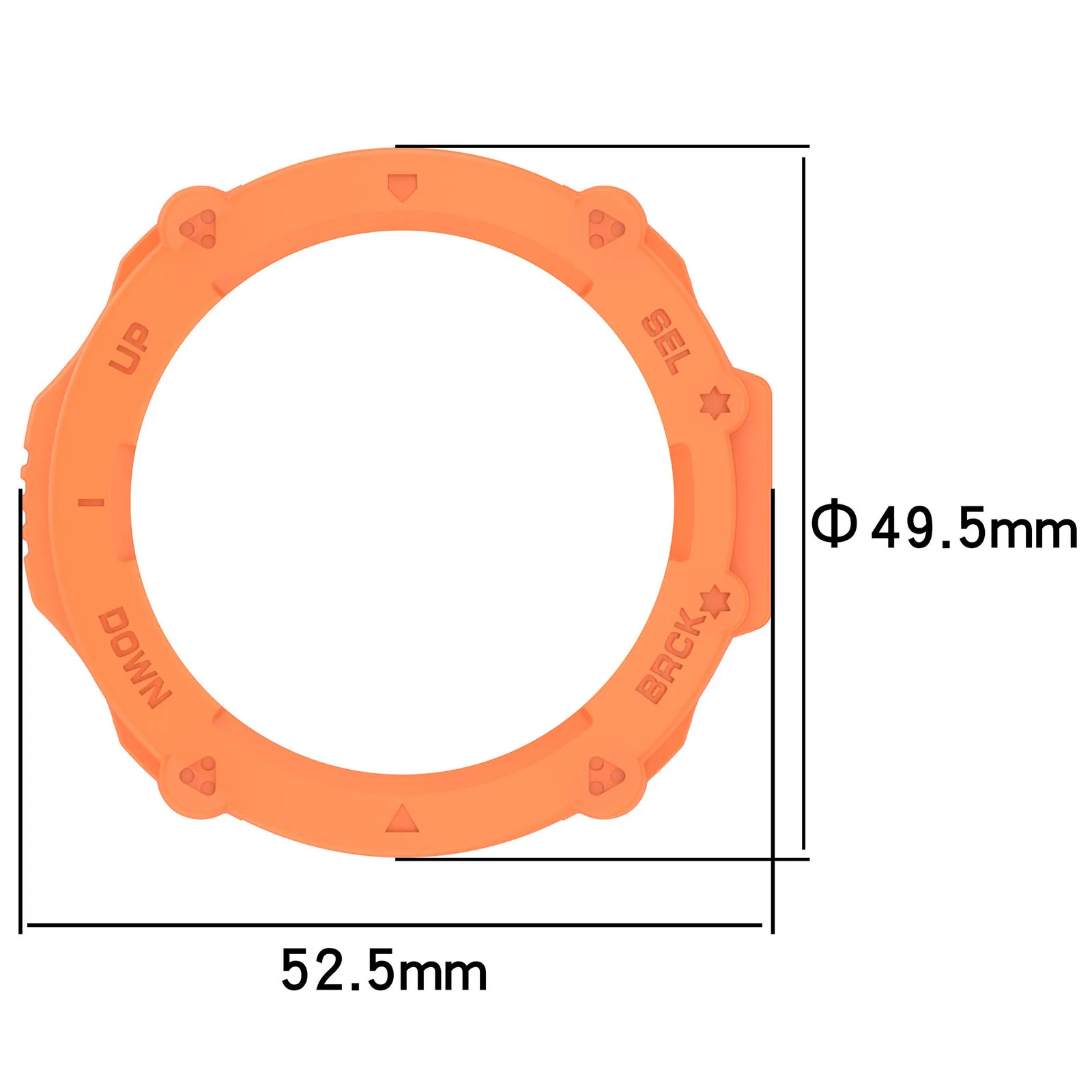 Silicone Protective Case for Amazfit T Rex Ultra Smart Watch Soft Protector Cover Shell for Amazfit T-Rex Ultra Accessories