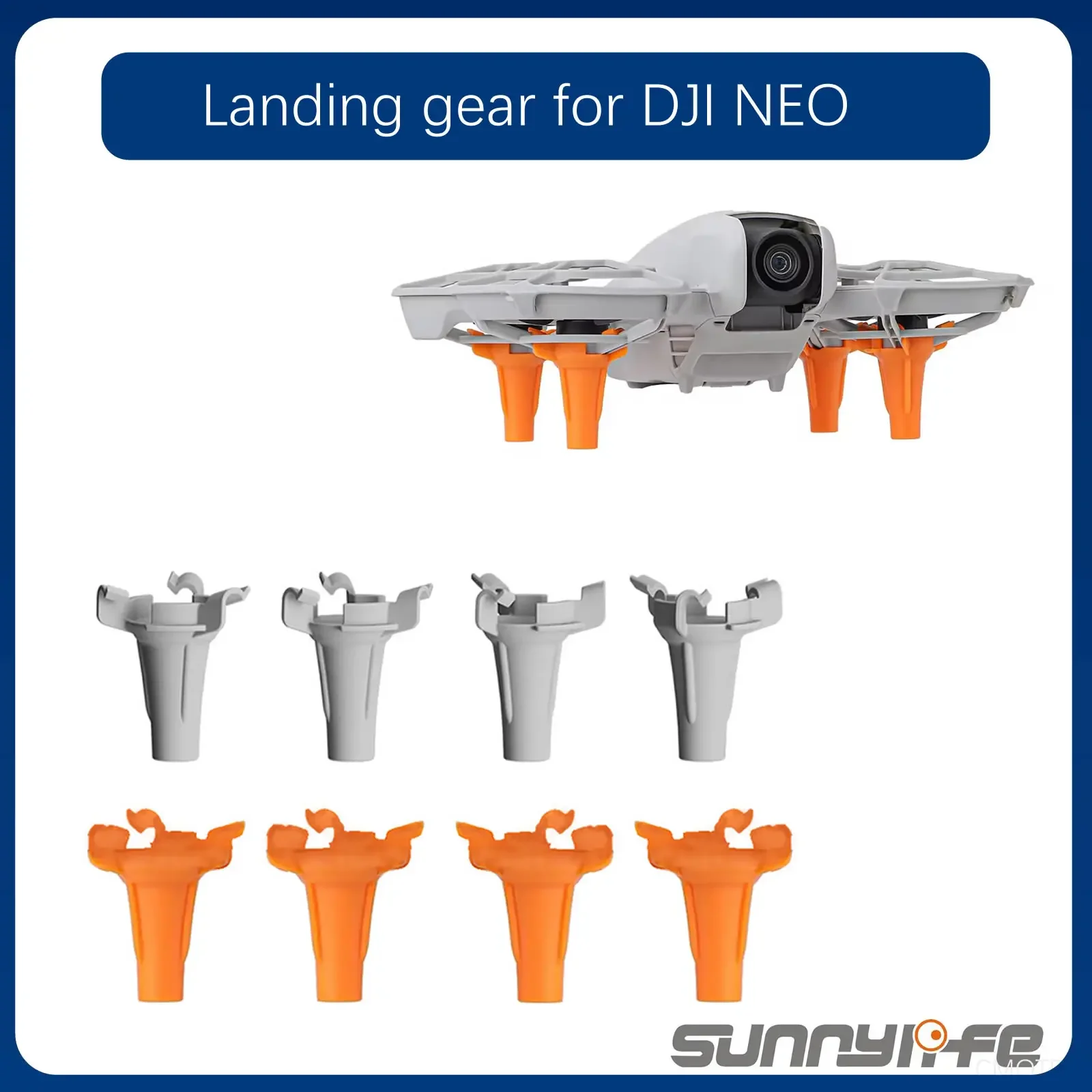 Landing Gear For DJI NEO Heightened Enhancement Tripod Support Leg Protector For DJI Neo landing skid Accessories