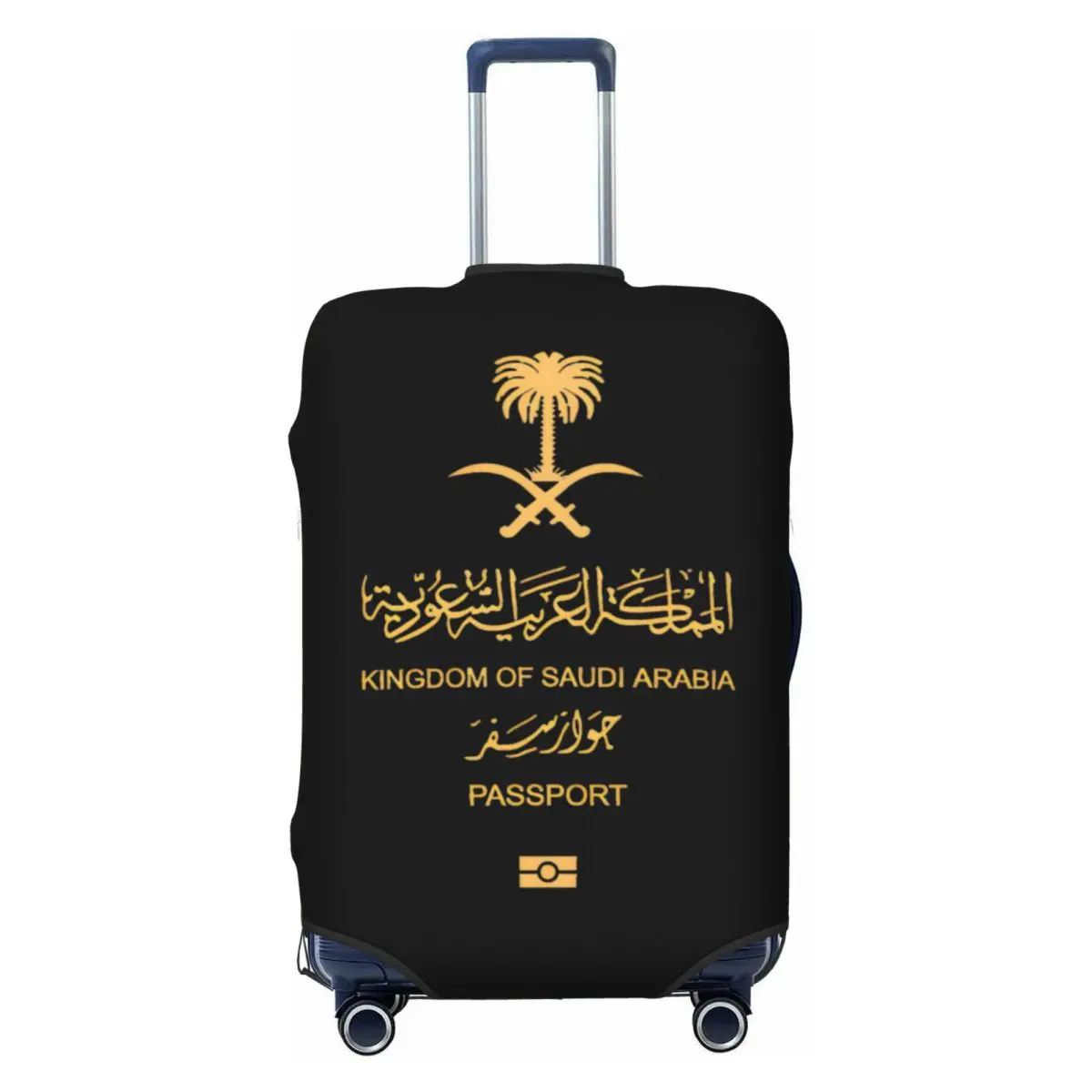 Saudi Arabia Passport Suitcase Cover  Kingdom Of Saudi Arabia Useful Cruise Trip Protection Luggage Case Vacation 2