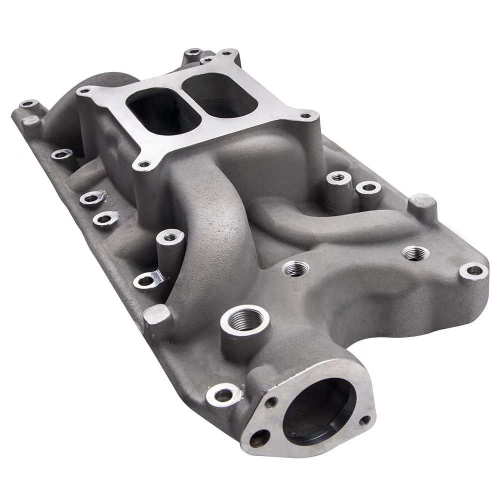 

Brand New Aluminum Engine Intake Manifold Dual Plane Set for Ford Small Block 289 302 High Rise Dual Plane