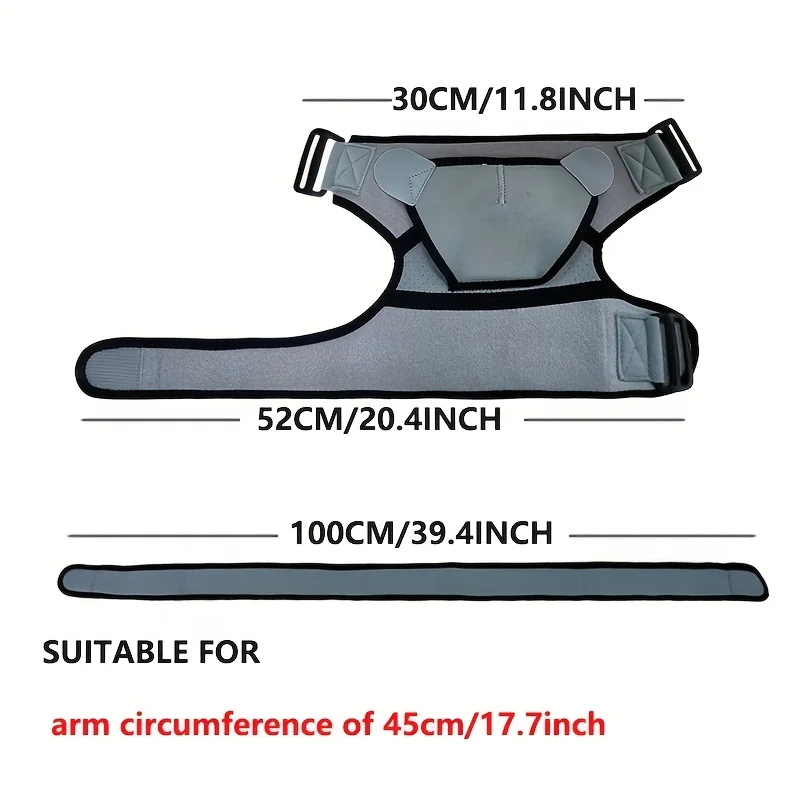 Enhanced Shoulder Support with Rotator Cuff Assistance and Compression Sleeve
