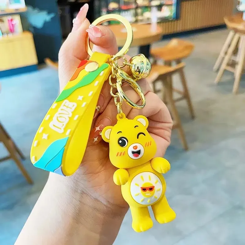 ケアベア クリップ キーホルダー タグハグ ラクーン 楽天市場】ケアベア クリップマスコット ベッドタイムベア