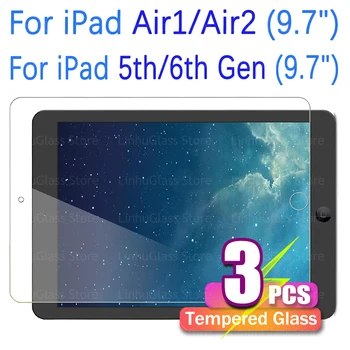 Pellicola Protettiva per iPad (9.7 Pollici, Modello 2018/2017, 6a/5a Generazione) iPad Air 1, Air 2, iPad Pro 9.7", Vetro Temperato