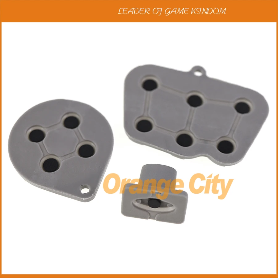 1Set Di Pulsanti In Gomma Conduttiva In Silicone Per Controller Di Gioco Sega Saturn Ss