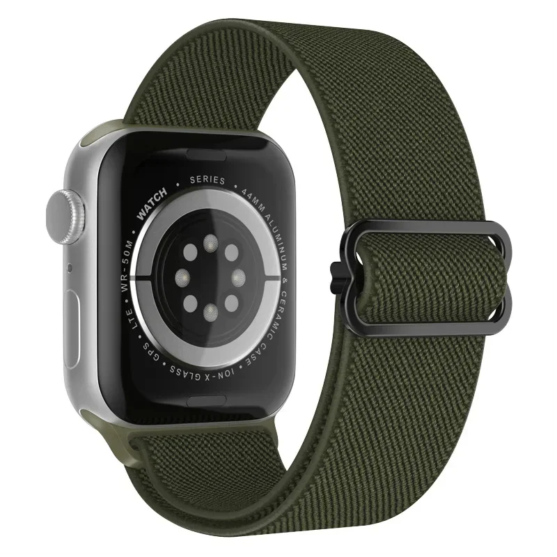 Bohemian Nylon Elastic Shiny Bracelet Strap