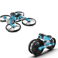 New 2 In1 Foldable RC Drone Motorcycle HD Camera Hand Gesture Helicopter DjiFlying Bike Outdoor Indoor Boy Age 7-12 Gift Box Toy 1