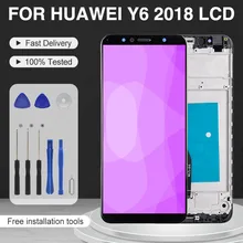 Catteny – ensemble écran tactile Lcd, 5.7 pouces, pour Huawei Y6 2018 Honor 7A Y6 Prime 2018, Promotion=