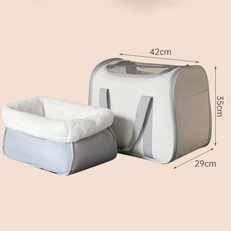 Dog car cover Cat carrier Car seat Dog car protection box Travel bag Pet carriers Transport bag 10kg box for