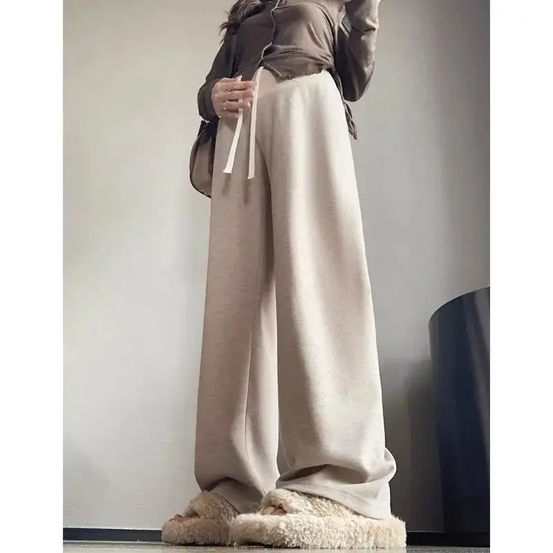 Maternity Pants Spring and Autumn Thin Section Low-waisted Wide-legged Pants Spring and Autumn New Casual Fall Pants 5