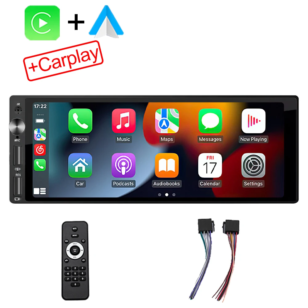 1DIN 6.9 Carplay