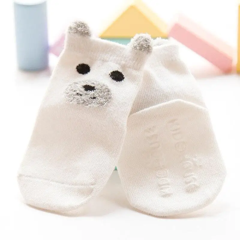 Baby Cotton Socks Autumn Winter Warm Cartoon Newborn Anti Slip Infant Floor Thickening Sock Little Girls Boys Christmas Gift