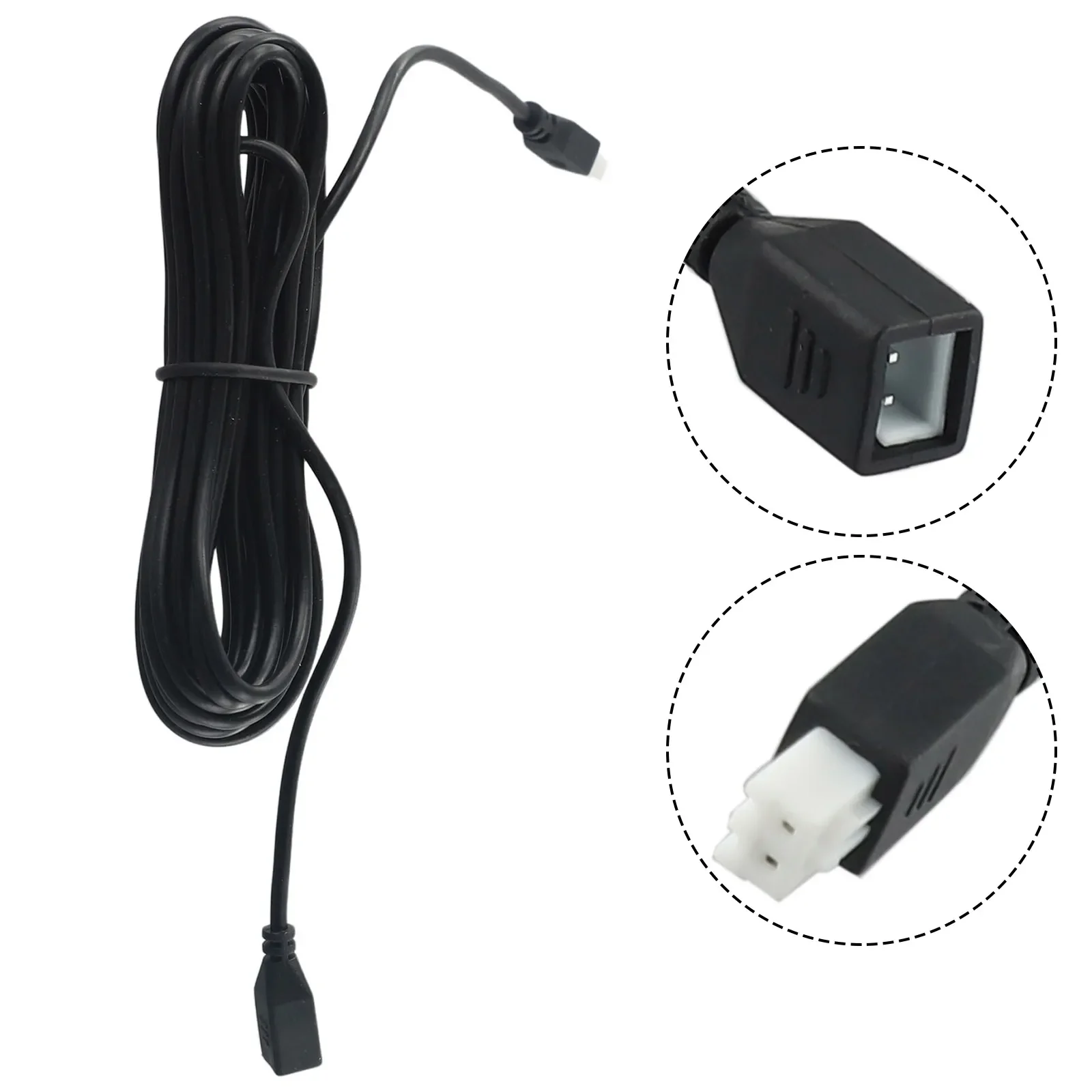 

Car Parking Sensor Extension Cable Black 4 Meters Extension Cable Cord Wire For Car Parking Sensor Accessories Plastic And Elect
