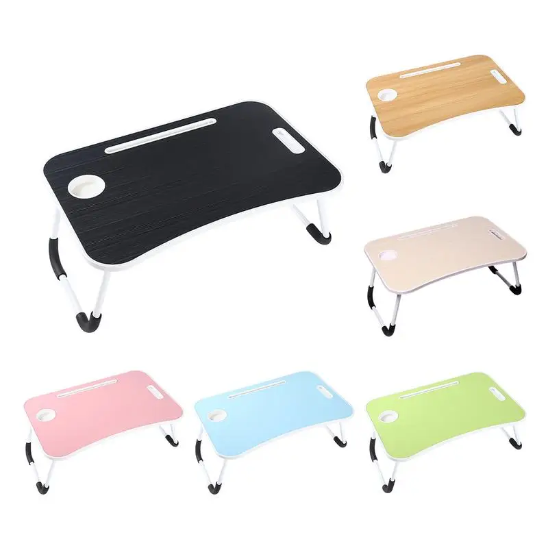 

Laptop Bed Table Multi Functional Portable Lap Desk Breakfast Table Non Slip Notebook Stand Reading Holder For Bed Couch Sofa