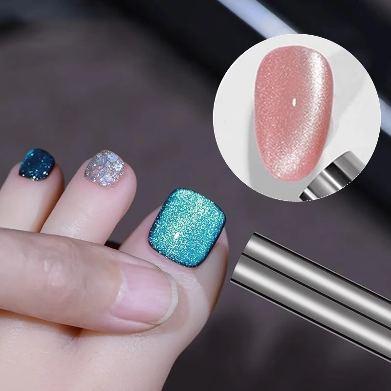 1PC Cat Magnetic Stick 9D Effect Strong Board for UV Gel Polish Line Strip Design Magnet Nail Art Tool
