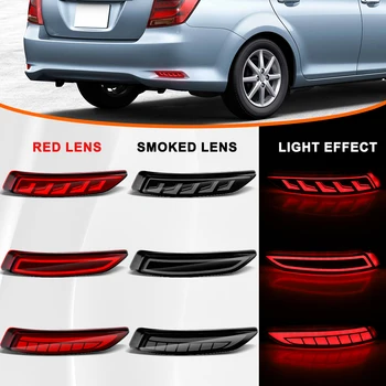 For Toyota Axio Corolla 2015-2018 Rear Bumper Reflector Lights For Lexus LS460 LS600hL 13-16 Brake Lamp 81910-50010 81920-50010 1