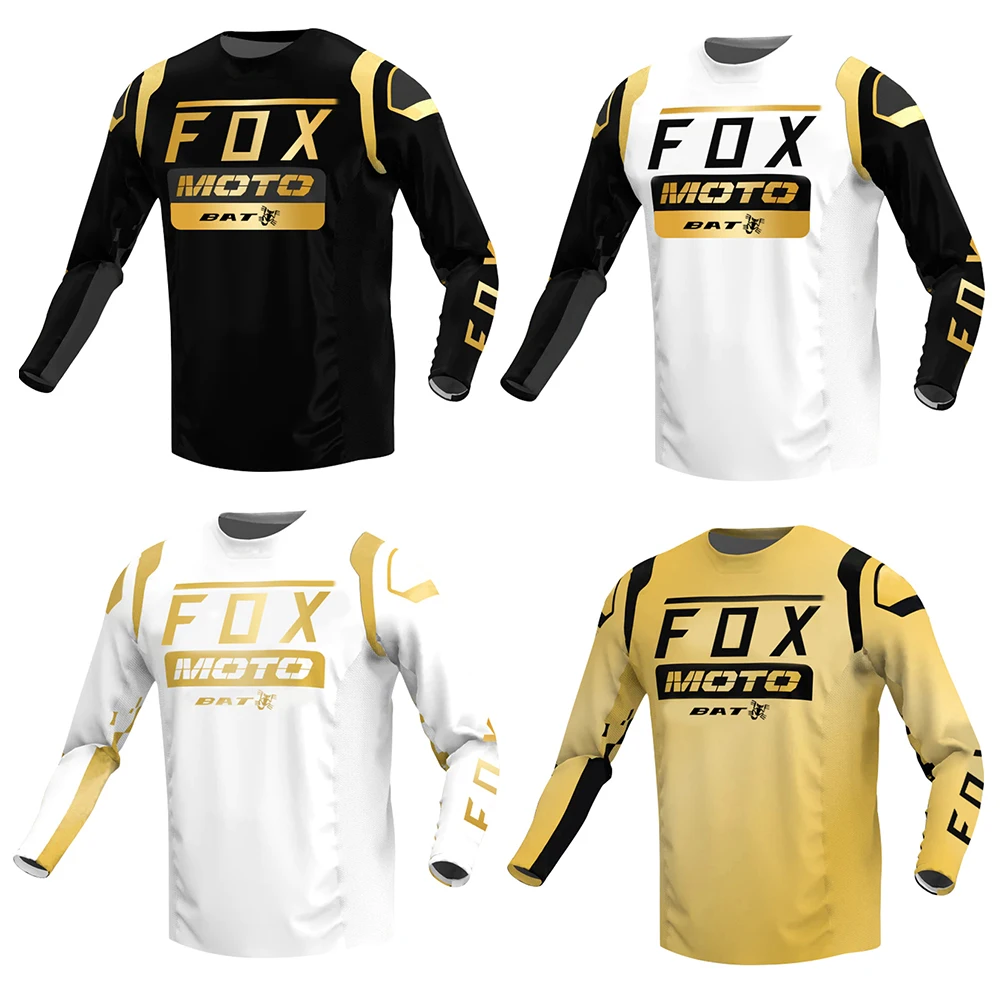 

Men's Cycling Jersey Mountain Bike Jersey MTB Camiseta BAT FOX Motocross Motorcycle T-Shirt Downhill Jersey Cycling Clothing