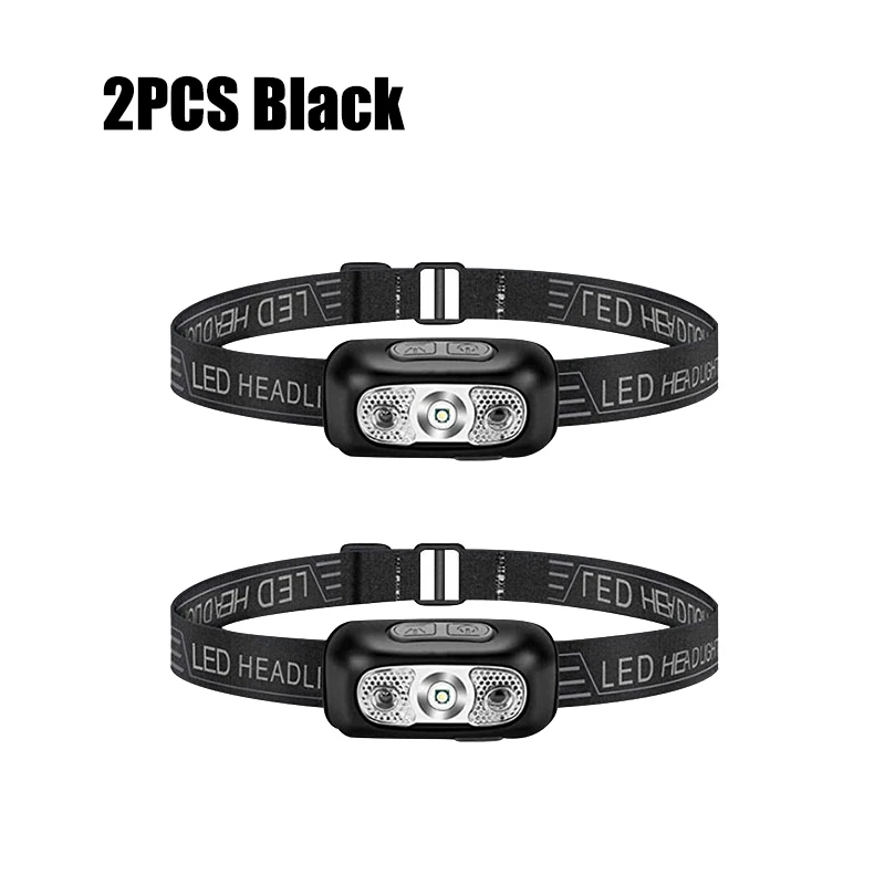 ตัวเลือกสินค้า ไฟหน้า MINI LED ชาร์จ USB ปรับมุมได้ สำหรับตกปลา