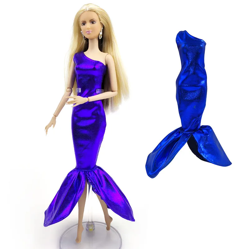 Vestido Sereia Atiel para boneca Barbie Roupinha da Barbie