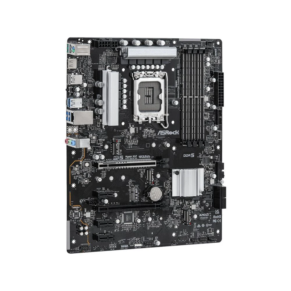 Motherboard ASRock Phantom Gaming Z690 4/D5 Electronics for computer office equipment spare parts laptop Motherboards Components |