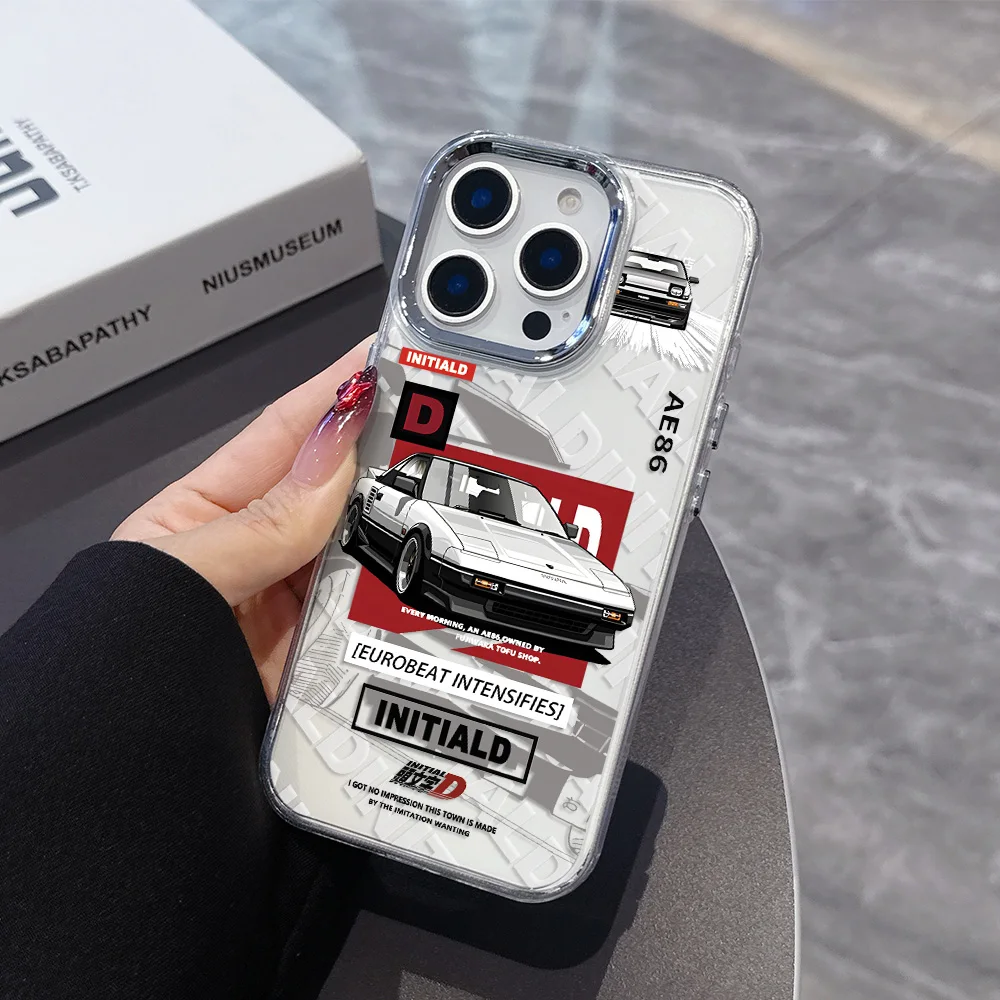Anime-Inspired Transparent Soft Phone Case