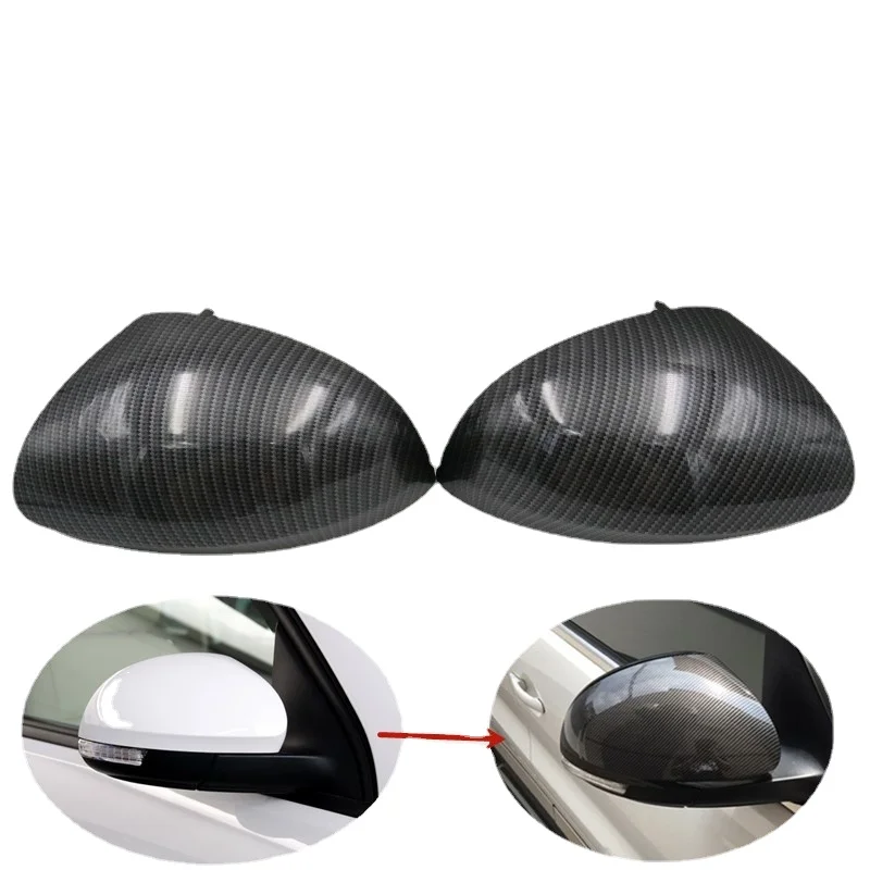 

Car Rearview Mirror Cover side rear view Cap Shell Housing For Volkswagen Tiguan Sharan Skoda Yeti wing mirror cover