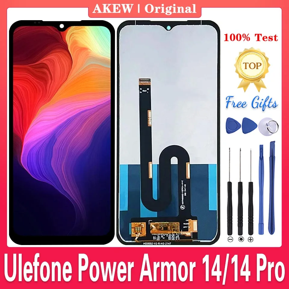 Ulefone 파워 아머 14 LCD 디스플레이 아머 14 프로 터치 스크린 아머 ..