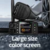 New Car Walkie Talkie Zello Mini Car Radio Android Bluetooth WIFI 4G Public Network Sim Card Long Range mobile Poc Radio TK-8900 4
