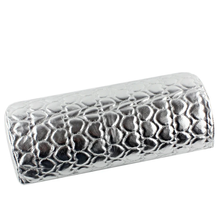 Nail Art Hand Pillow Nail Arm Rest Nail Hand Rest Nail Art Tool Hand Arm Rests Semicircle Cushion Pillow Nail Art Design Manicure Care Optional Color Beauty Salon Tool