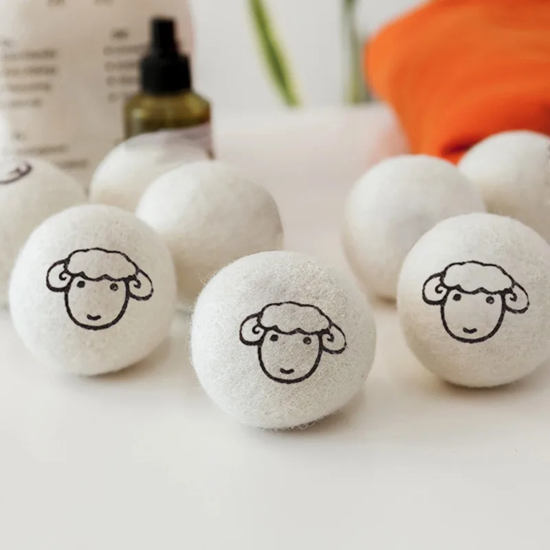 Wool Dryer Balls Reusable Washing Machine Clothes Dryer Balls Home Fabric Ball Laundry Clothes Fabric Softener Ball laundry ball