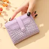 Women Short Wallet Small Fashion Luxury Brand Leather Purse Ladies Card Bag for Women Clutch Female Purse Money Clip Wallet 2023 4