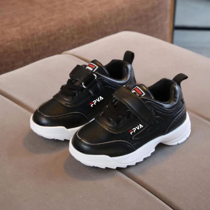Kids Boys Girls Fashion Sneakers Baby Toddler Little Kids Leather Trainers Children School Sport Shoes Child Soft Running shoes sports shoes baby shoes kids sneakers kids shoes kids sports shoes