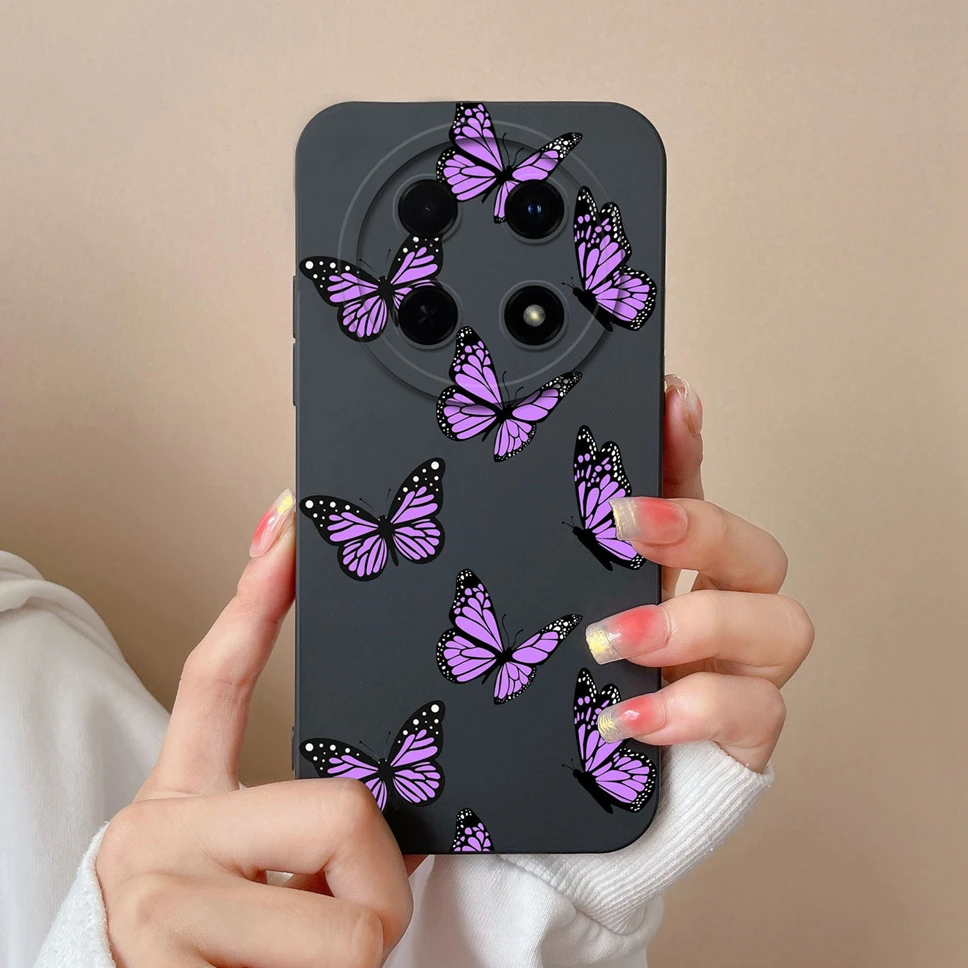 Fashion Pretty Sweet Girl Soft Liquid Silicone Phone Case - Protective Cover