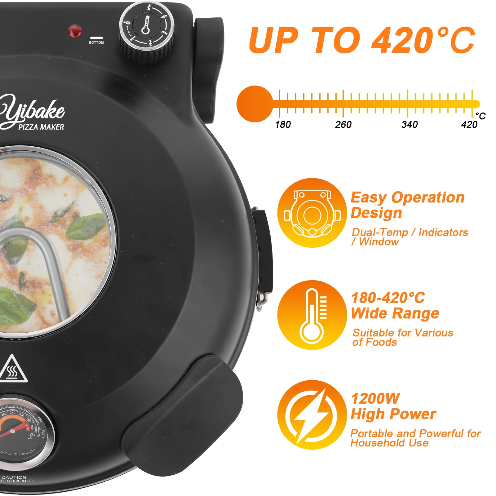 Piecyk do pizzy 420C z EU za $50.85 / ~191zł