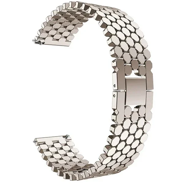 22mm Metal Alloy Wristband Bracelet Replacement Band Accessories