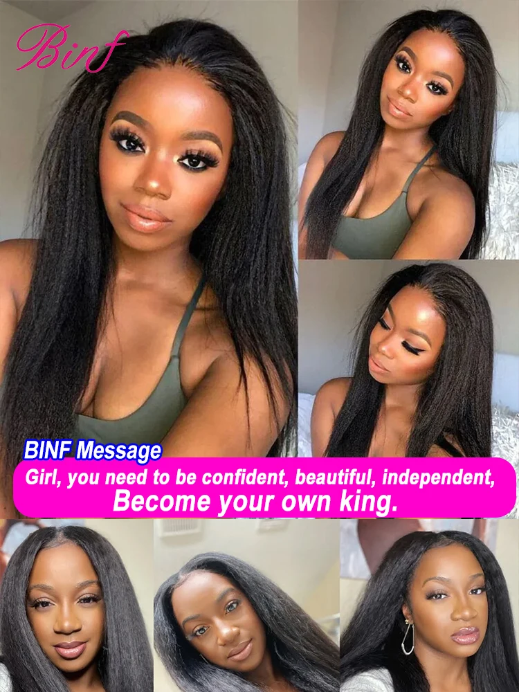 Human Hair Bundles 8-40" Long Kinky Straight Curly Yaki Straight 1/3/4 Bundles 100% Virgin 40 Inches