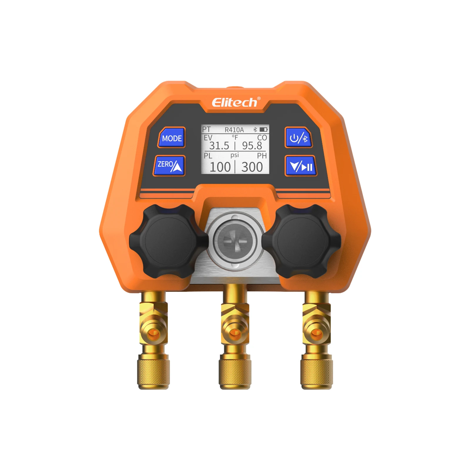 Elitech DMG4B Digital Manifold Gauge App Control AC Gauges, ARTEMIS