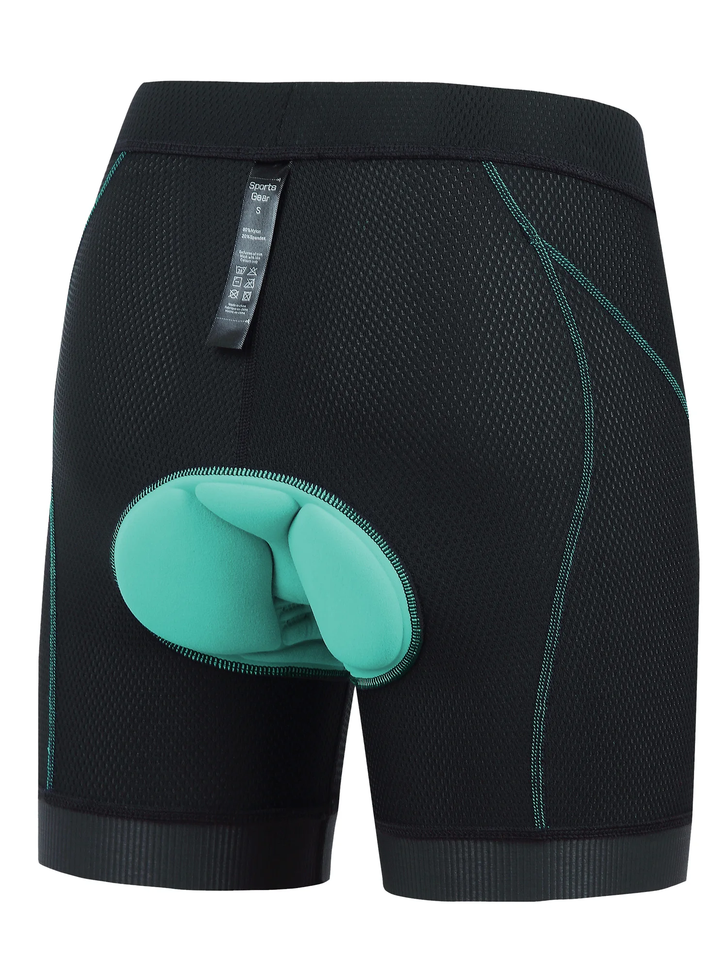 Ladies' Cycling Shorts Breathable Sports Shorts Built-in High-Elasticity Sponge Cushion Pad Suitable For Outdoor Sports