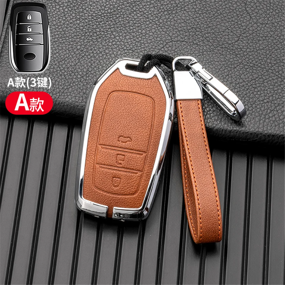 Portachiavi auto per Toyota Key cover per Chr Rav4 Auris Avensis Prius Aygo Camry Corolla Land Cruiser 200 Prado Crown Car key fob 11 Portachiavi auto per Toyota Key cover per Chr Rav4 Auris Avensis Prius Aygo Camry Corolla Land Cruiser 200 Prado Crown Car key fob - Sb9922bcc850a4d86b8f7bcacf87e9de76
