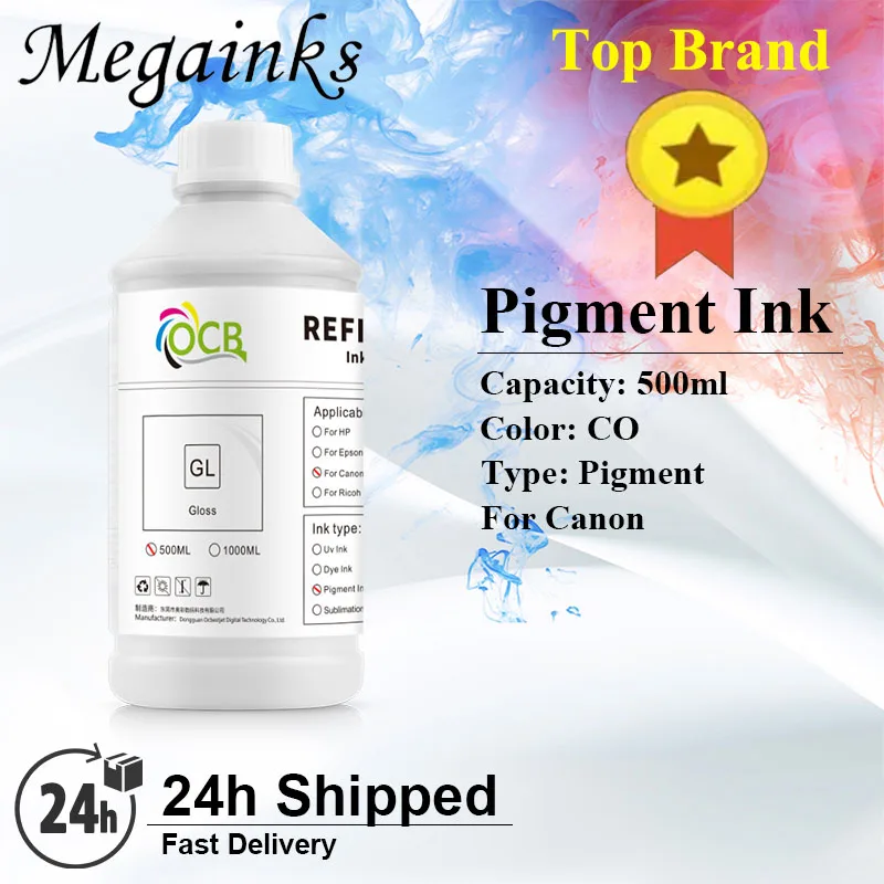 Pigment Ink 1PC 500ML For Canon PFI-1700 PFI-1000 PFI-57 PFI-706 PFI-306 PFI-301 PFI-206 PFI-101 PFI-106 PFI-701 PFI-702 PFI-704