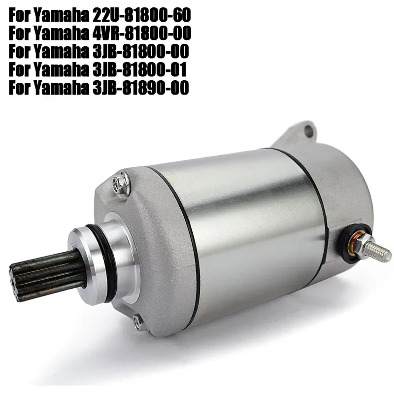 Starter Motor For Yamaha XV400 XV500 XVS400 XVS400C XVS650 XVS650A XVS650AT Virago XV500K Drag Star Classic Silverado