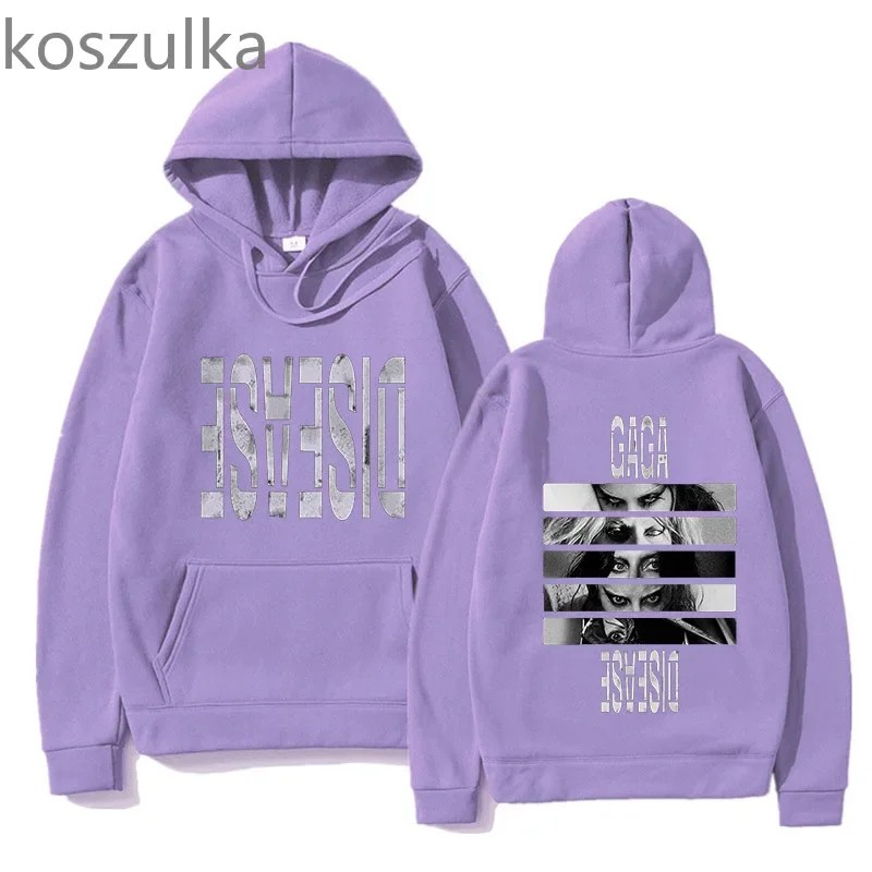 Lady Gaga Disease Tour 2024 Hoodie Harajuku Aesthetic Sweatshirts