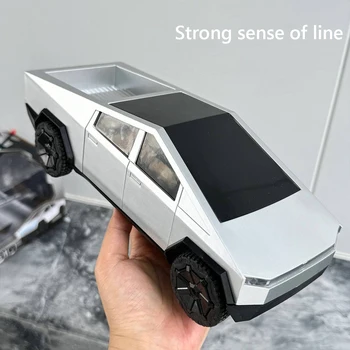 For Tesla Cybertruck Remote Control Car with 2.4GHz Remote Control Simulation Pickup Car Model Remote Control Toy Trucks 2